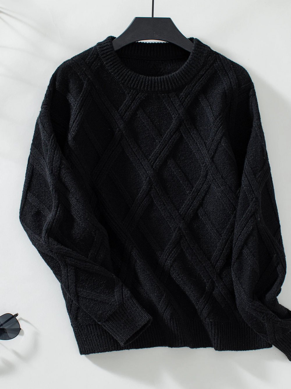 Levoire | Pull élégant femme, Doux & Chaud Noir