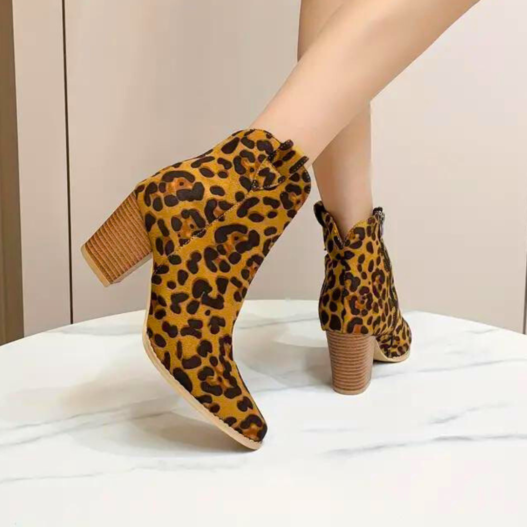 Levoire | Bottes À Imprimé Léopard Tendance