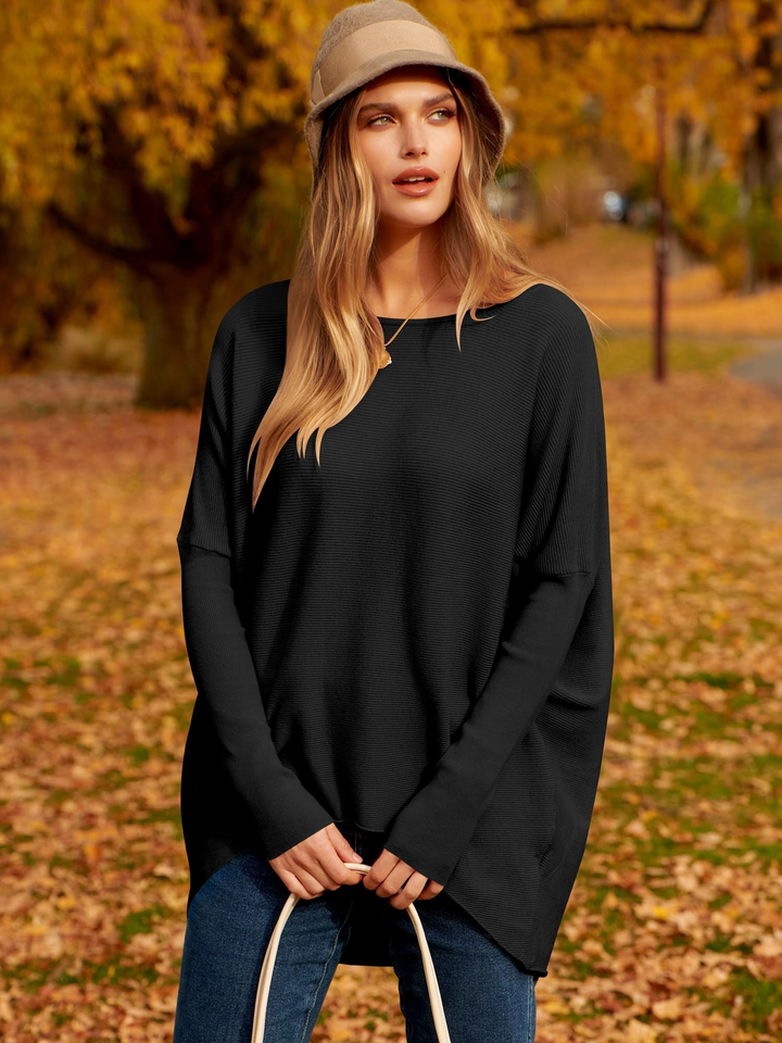 Levoire | Pull En Tricot Femmes Au Design Classique Noir