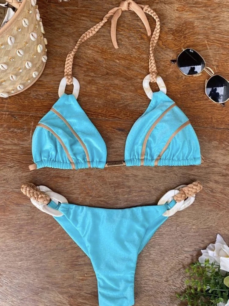 Levoire | Fenna Bikini - Élégant Et Sexy Bleu ciel
