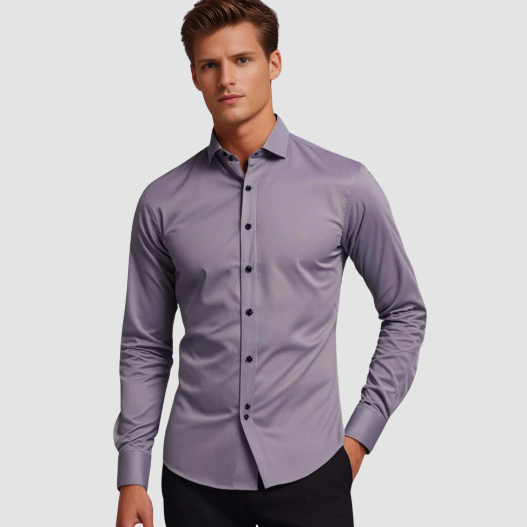 Levoire | T-Shirt Stretch Homme Gris