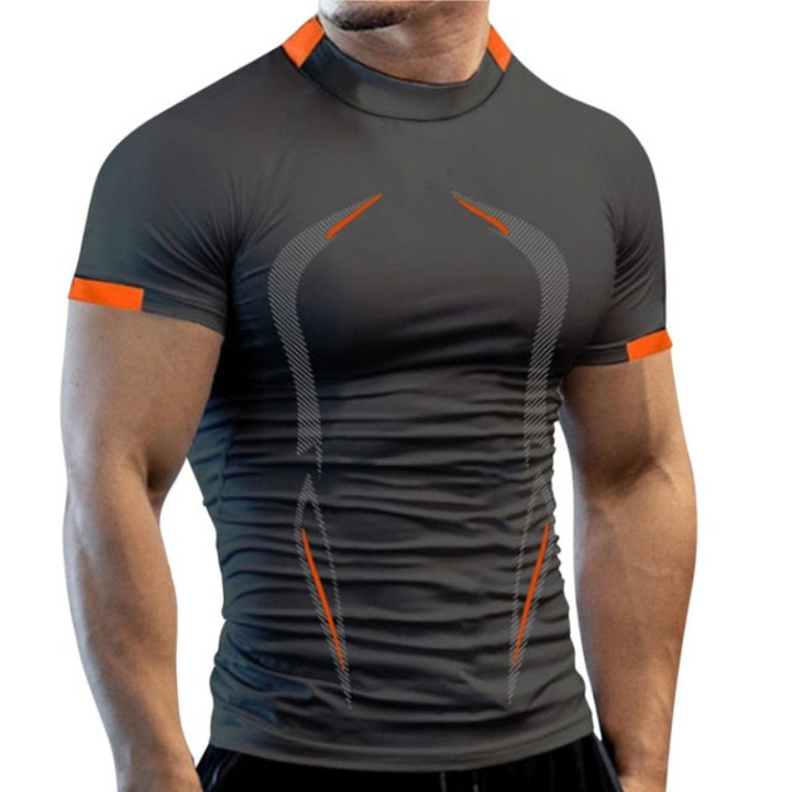 Levoire | T-Shirt de sport pour hommes Gris foncé