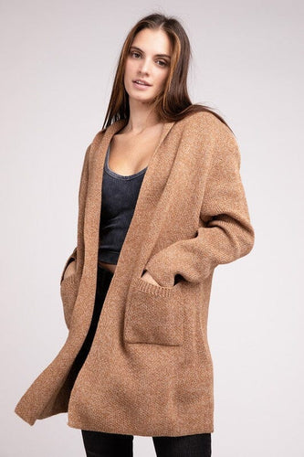 Levoire | Pull À Capuche Pour Homme À L'Avant Ouvert Cardigan