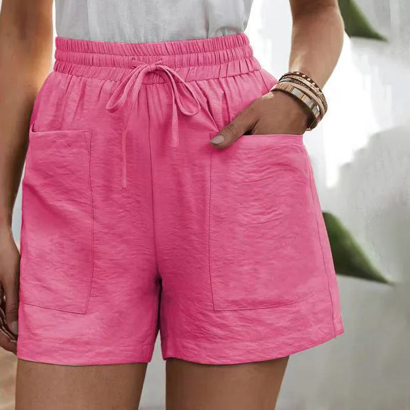 Levoire | Shorts Relaxants Avec Poches Rosa