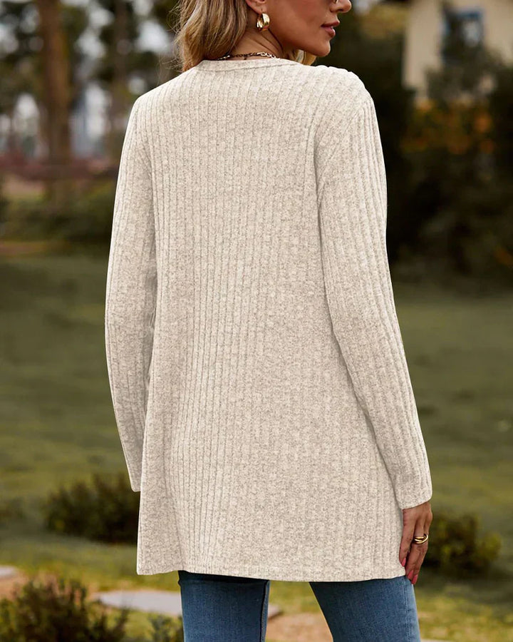 Levoire | Pull Unicolore À Manches Longues