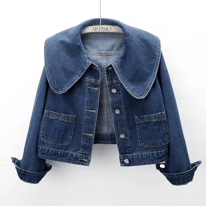 Levoire | Ludwig Denim Jacket Unique Sailor Collar & One Button Closure XXL