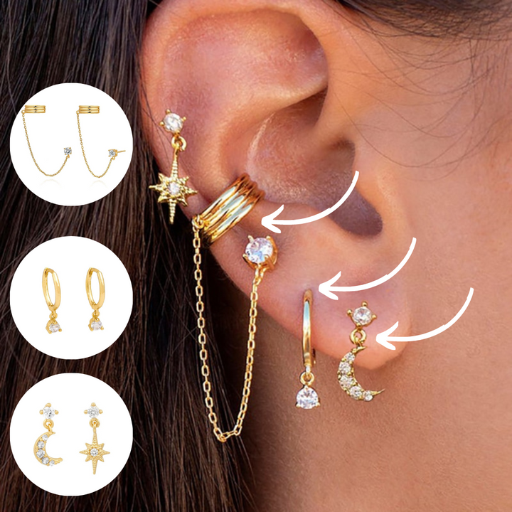 Levoire | Set De Boucles D'Oreilles Bohème