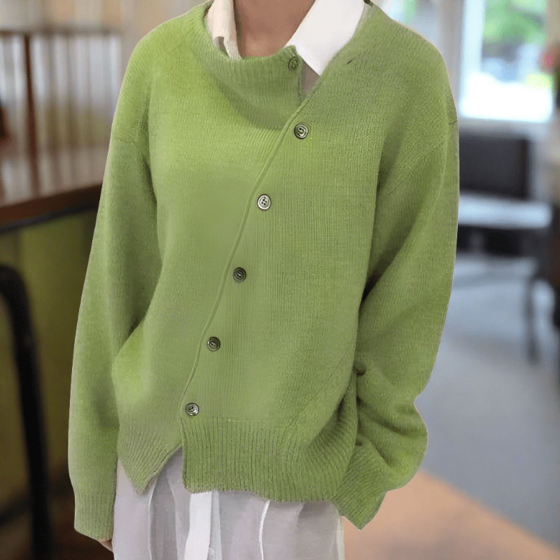 Levoire | Cardigan Avec Des Boutons Vert