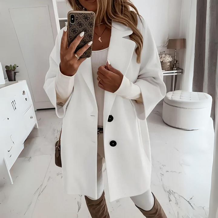 Levoire | Manteau long luxueux Blanc