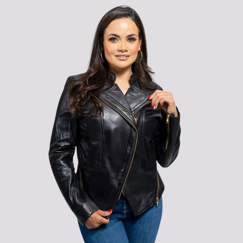Levoire | Veste Légère En Cuir Élégante