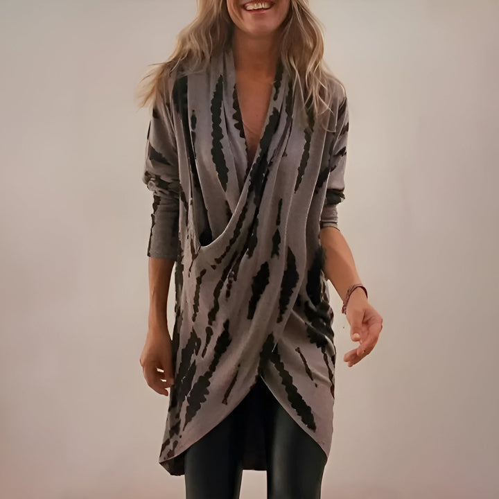 Levoire | Tunique Luxe Avec Col En V Et Coupe Ample