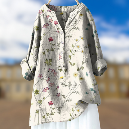 Levoire | Blouse femme à thème floral Motif 8