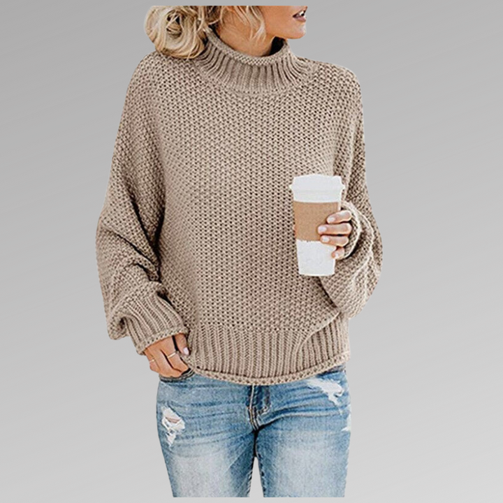 Levoire | Pull En Tricot Classique Beige
