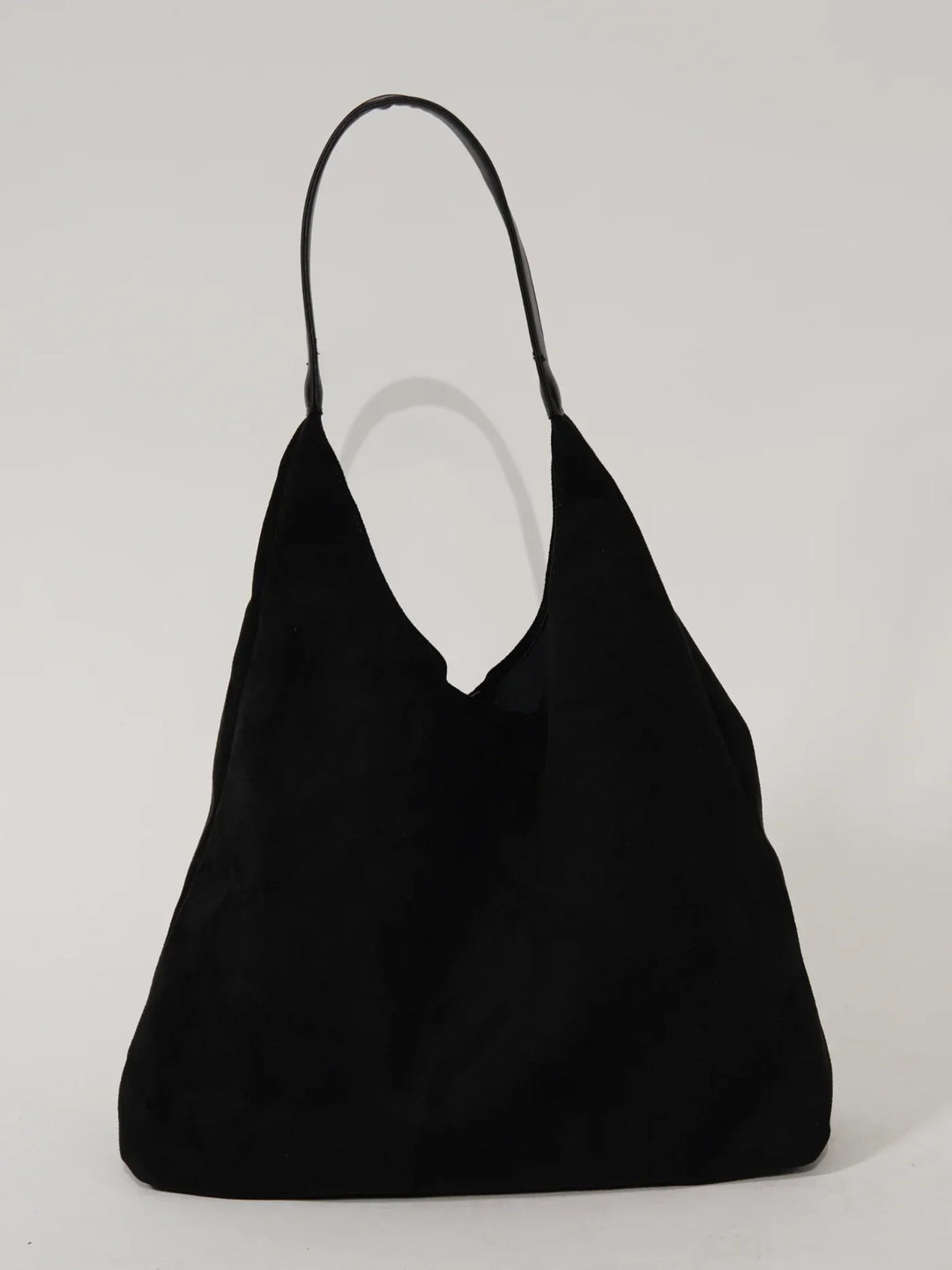 Levoire | Sac à bandoulière en daim doux Noir
