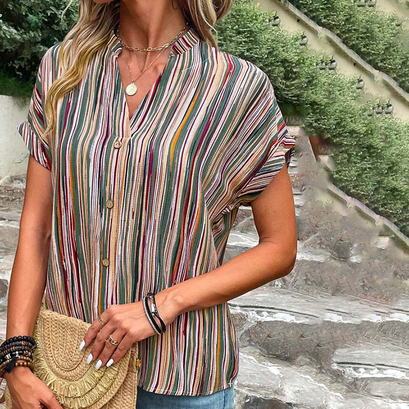 Levoire | Chemise À Rayures Décontractée