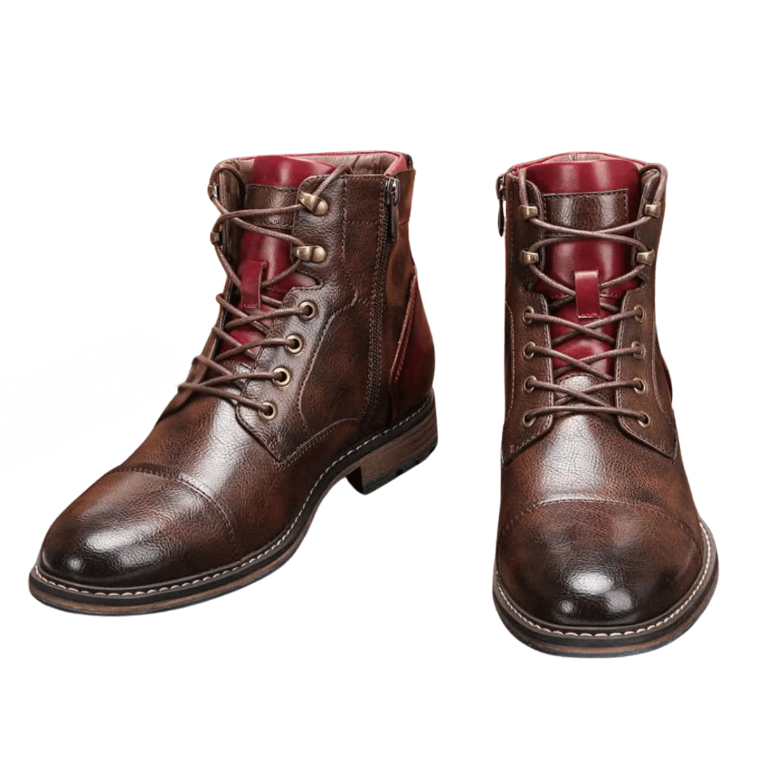 Levoire | Bottes En Cuir Montantes Pour Tenues Élégantes