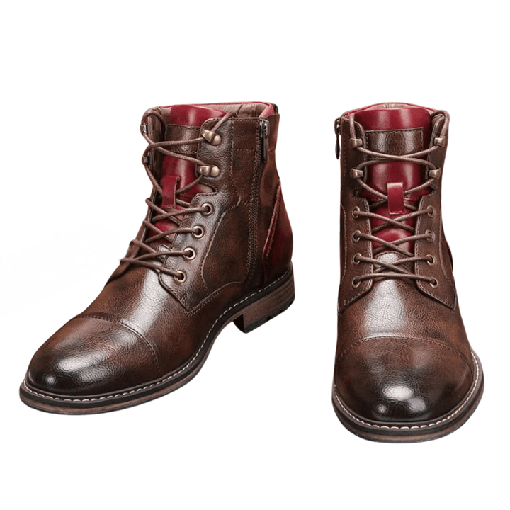 Levoire | Bottes En Cuir Montantes Pour Tenues Élégantes