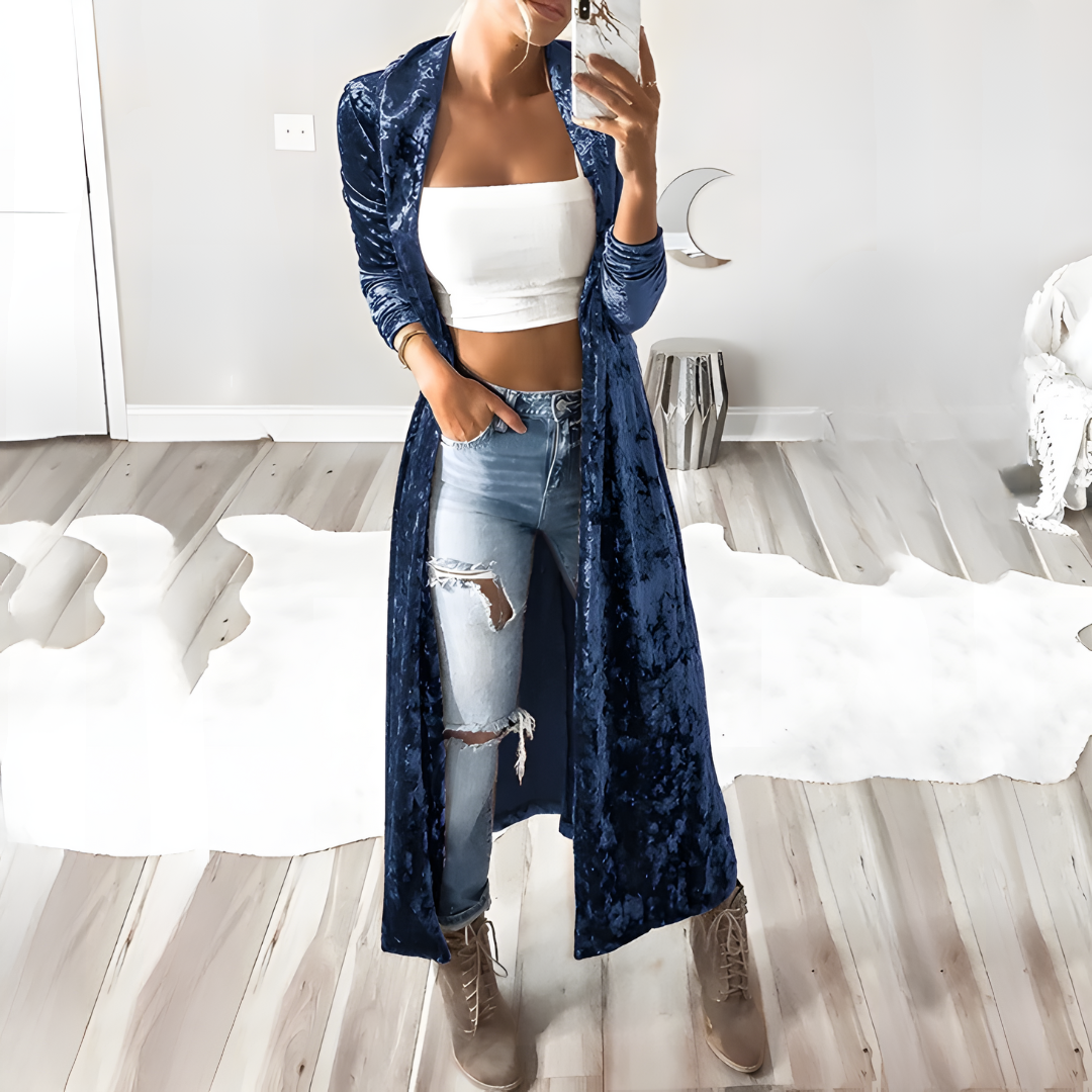Levoire | Élégant cardigan Bleu