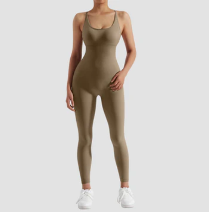 Levoire | Combinaison Dos Ouvert Khaki