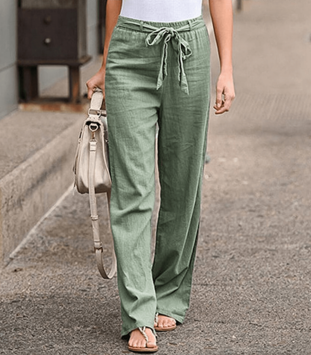 Levoire | Pantalon Confortable FR Femmes FR Le Confort Quotidien Vert