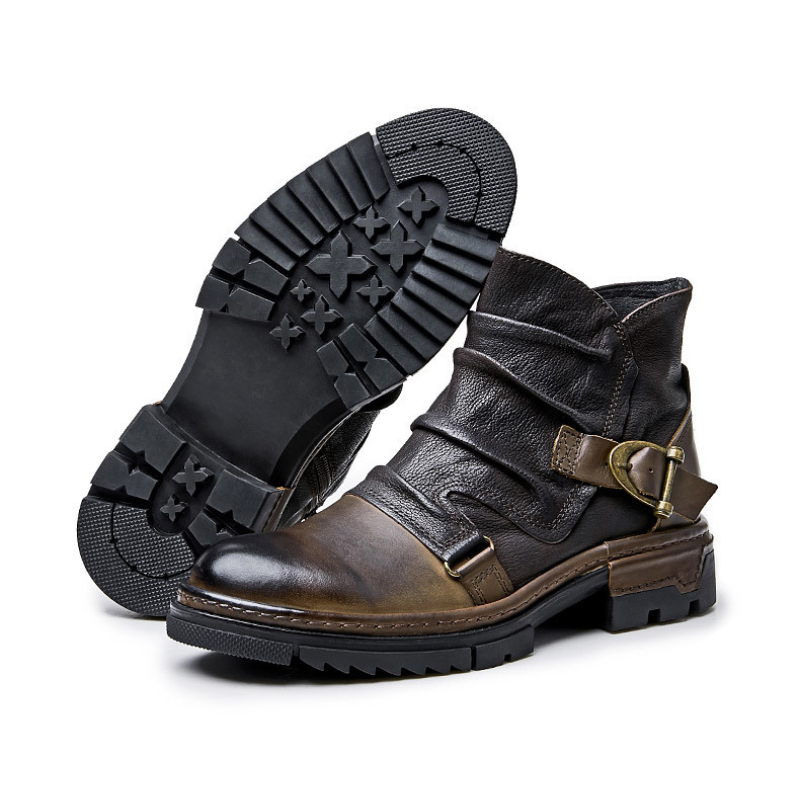Levoire | Chaussures Zippées Confortables Avec Boucle