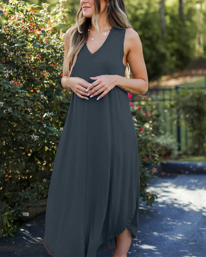 Levoire | Élégante Robe D'Été Pour Femmes Bleu