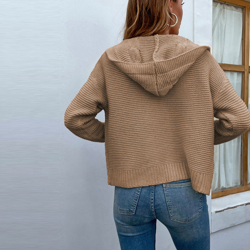 Levoire | Gilet Décontracté Pour Femmes Avec Capuche