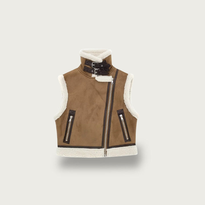 Levoire | Gilet sans Manches en Polaire Confortable avec Zip