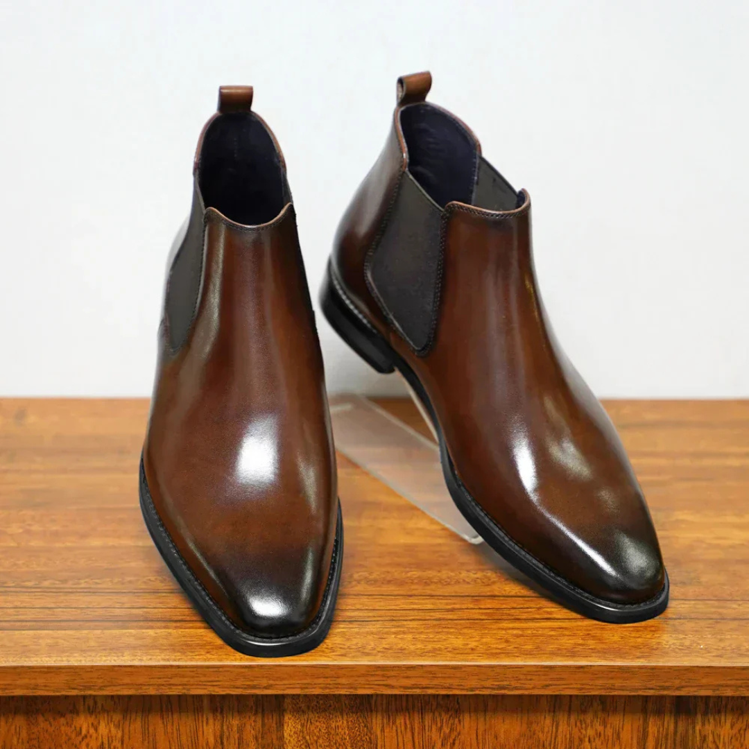 Levoire | Bottes Classiques Pour - Hommes - Élégantes Marron
