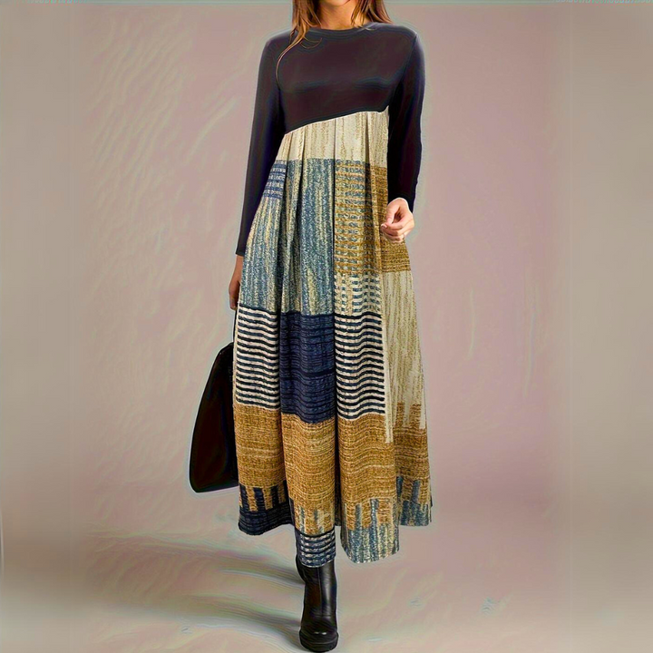 Levoire | Robe Stylée Enroulée Khaki