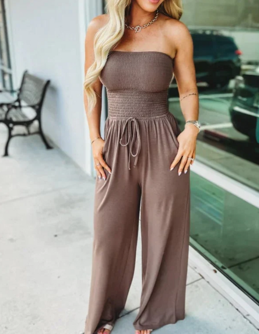 Levoire | Combinaison Confortable À Jambe Large Braun