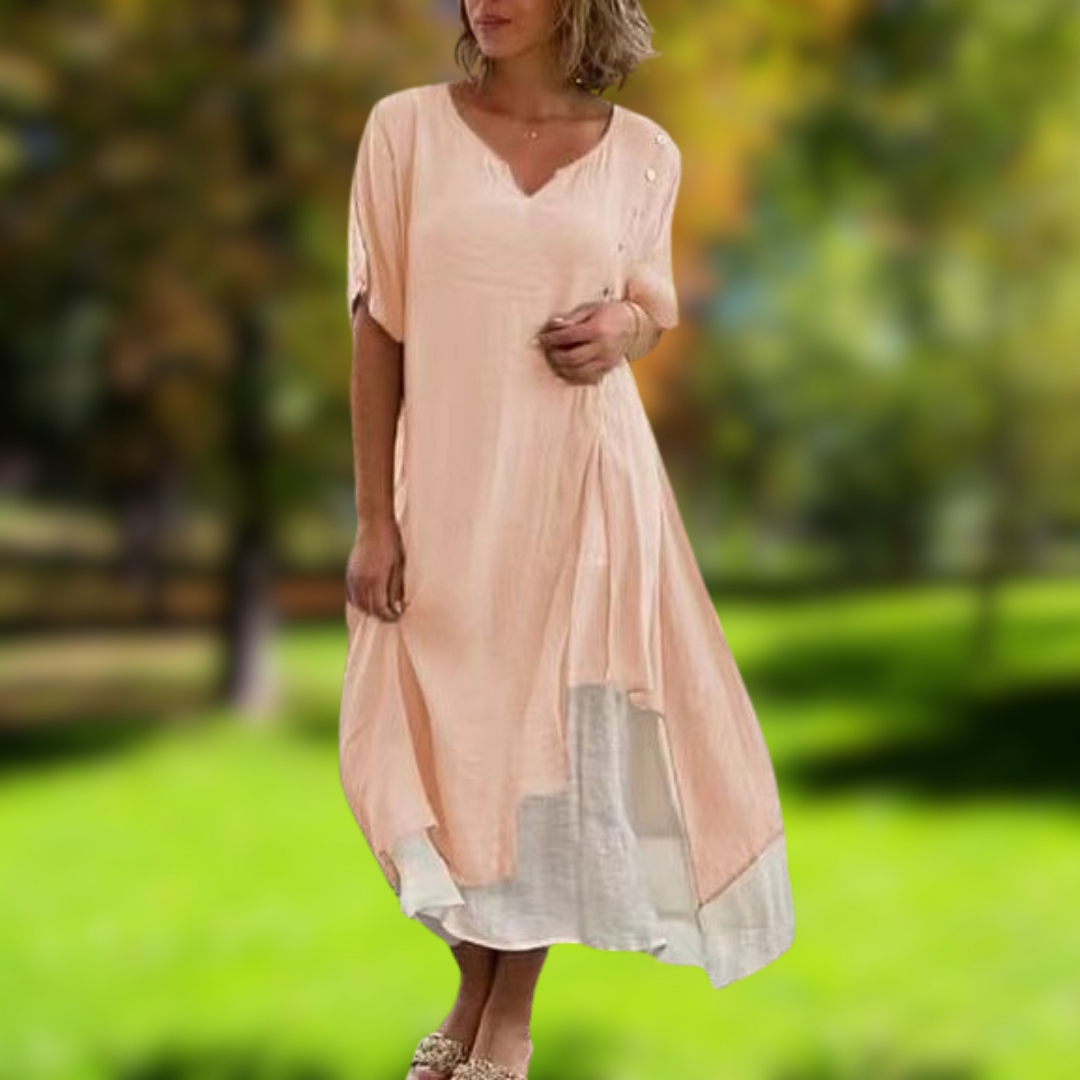 Levoire | Robe d'été confortable Rosa