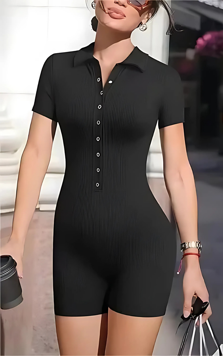 Levoire | Femme Sexy Élégance Noir À Décolleté En V Noir