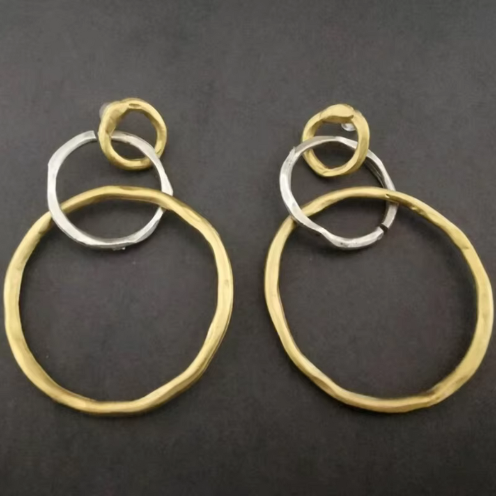 Levoire | Collecte De Vin Boucles D'Oreilles En Or Et Argent
