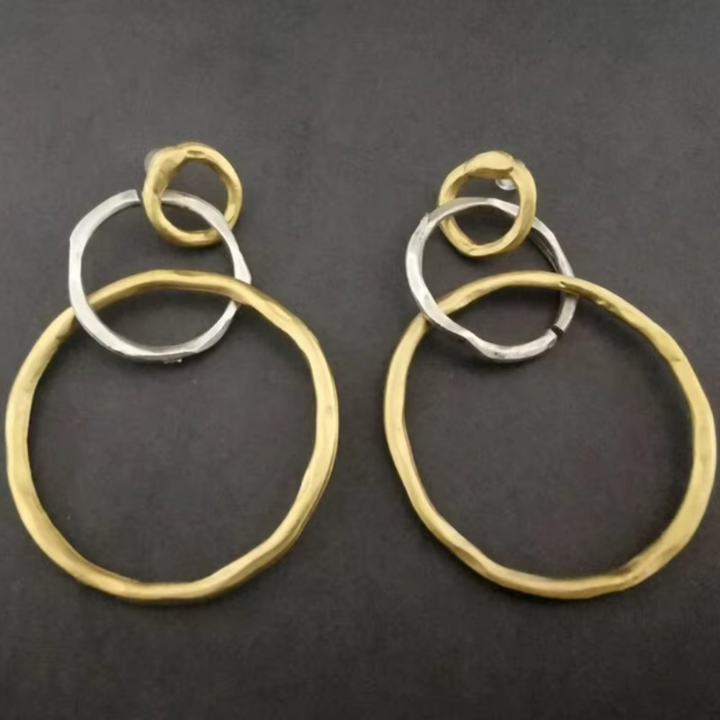 Levoire | Collecte De Vin Boucles D'Oreilles En Or Et Argent