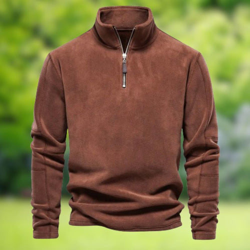 Levoire | Veste Polaire Légère À Col Avec Zip Demi-Longueur À Manches Longues