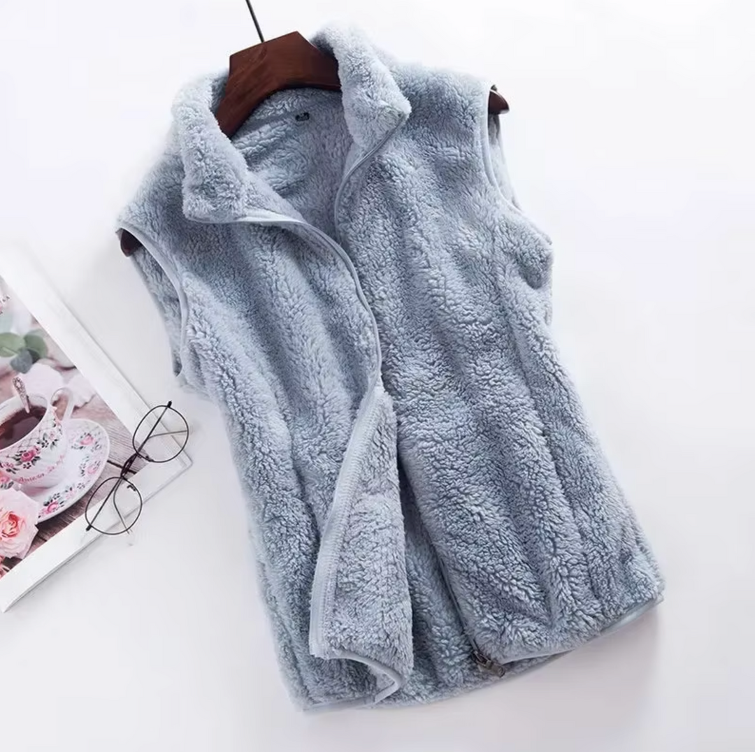 Levoire | Gilet Confortable Pour Femmes Pour Les Jours Froids Gris