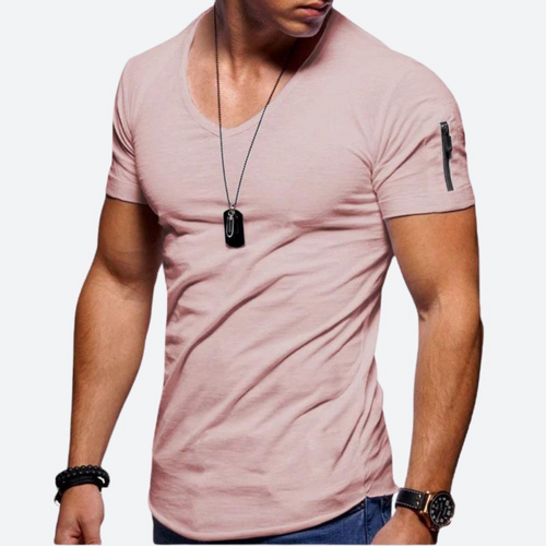 Levoire | T-shirt musclé pour hommes avec décolleté en V