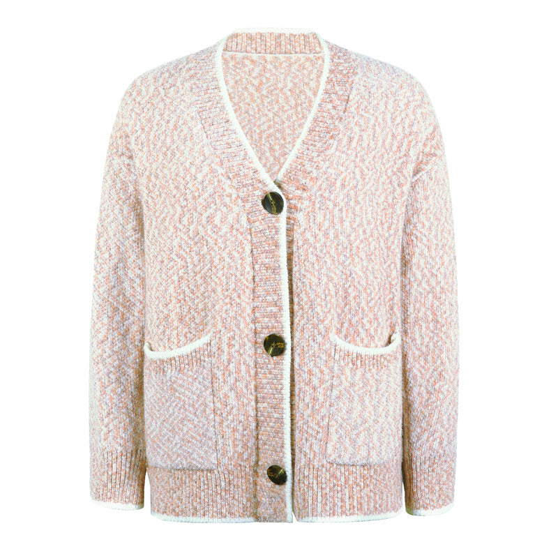 Levoire | Veste Tricot Décontractée Longue Pour Femmes