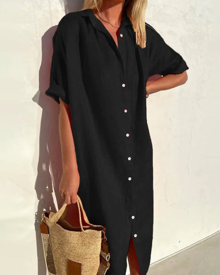 Levoire | Élégante Robe D'Été Noir