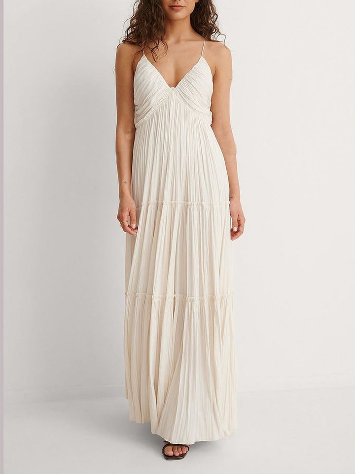 Levoire | Robe Maxi Plissé