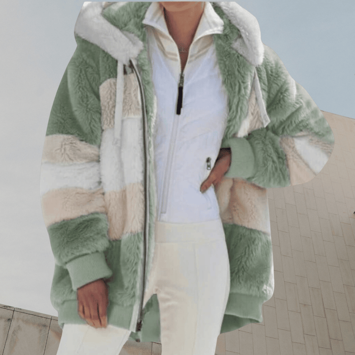 Levoire | Veste En Fleece Douce Pour Les Jours Froids Vert
