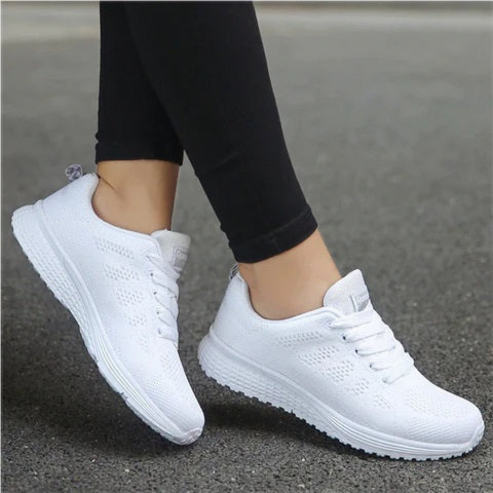 Levoire | Baskets De Course Légères Pour - Femmes - Respirant Blanc