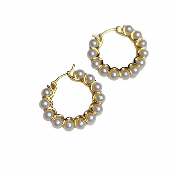 Levoire | Boucles D'Oreilles En Verre De Coquillage Rond