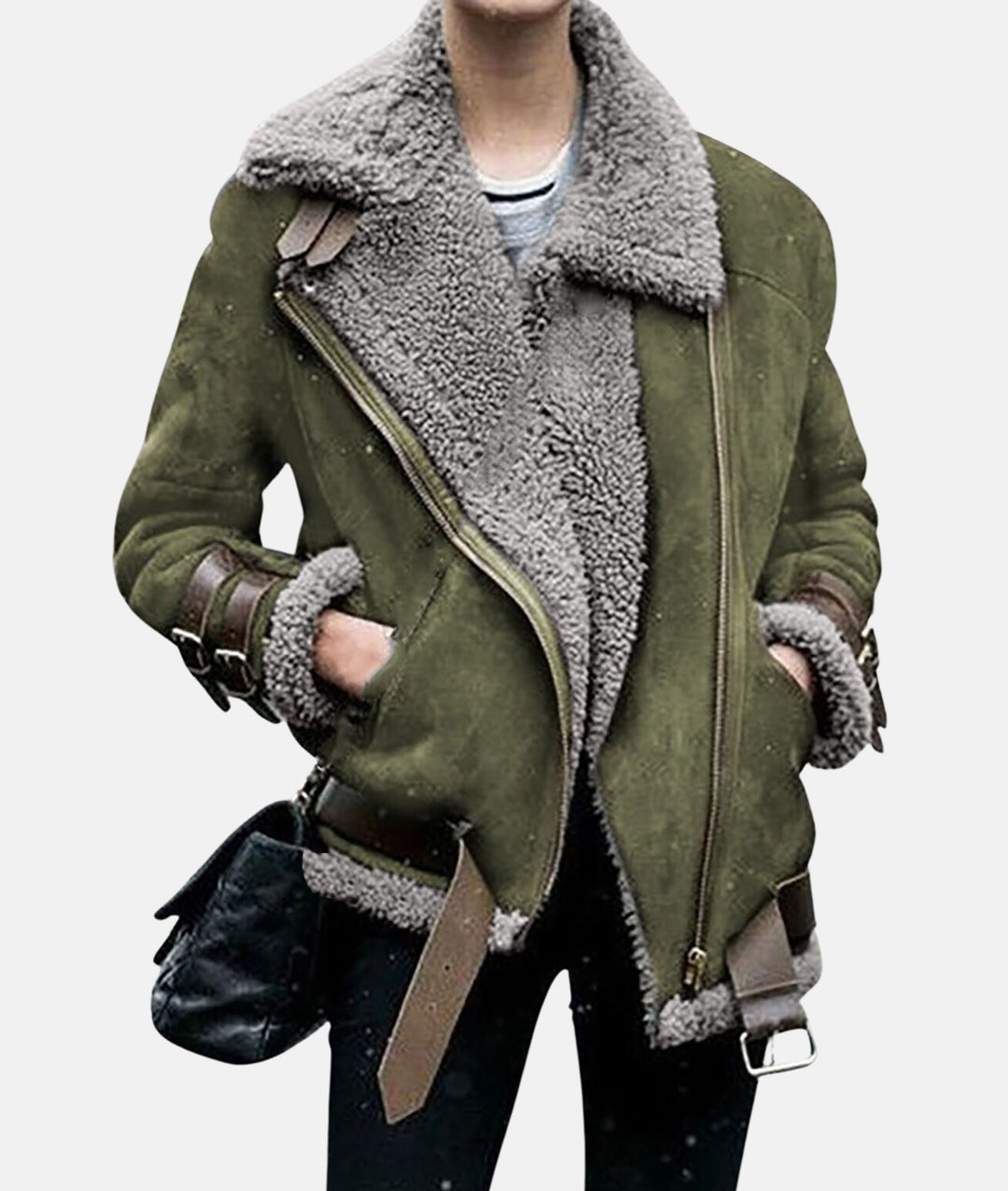 Levoire | Veste D'Hiver Contemporaine Et Chic Vert