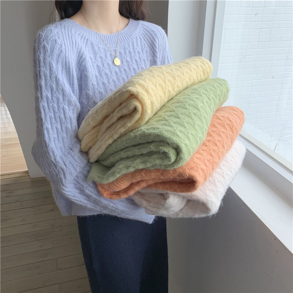 Levoire | Designer-Tricot Douillet Doux Bleu