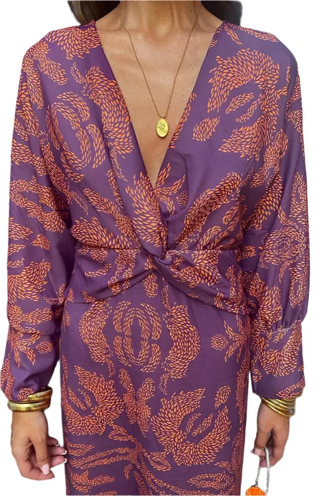Levoire | Robe Décolletée En V Pour Femmes