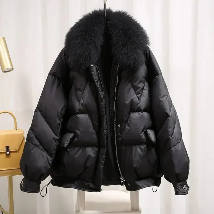 Levoire | Chic Blouson Femmes Noir Noir
