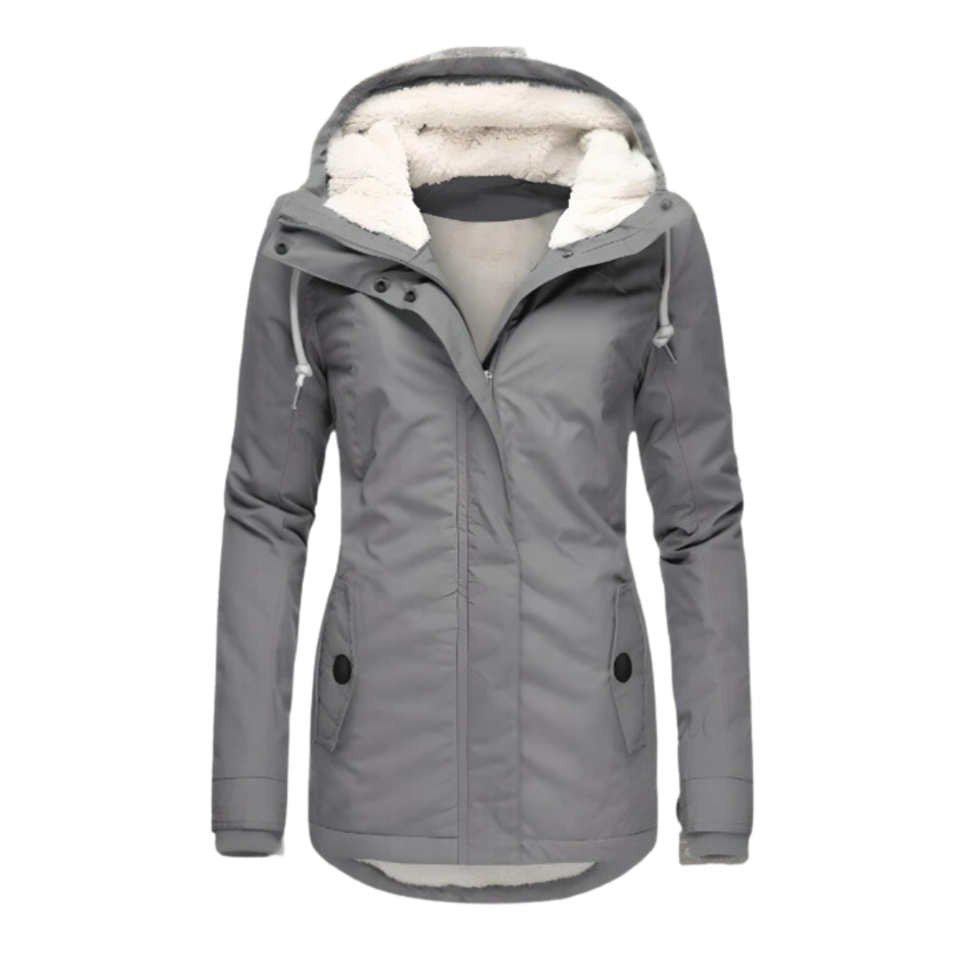 Levoire | Parka Pour Femmes Pour Toutes Les Pluies Harmaa