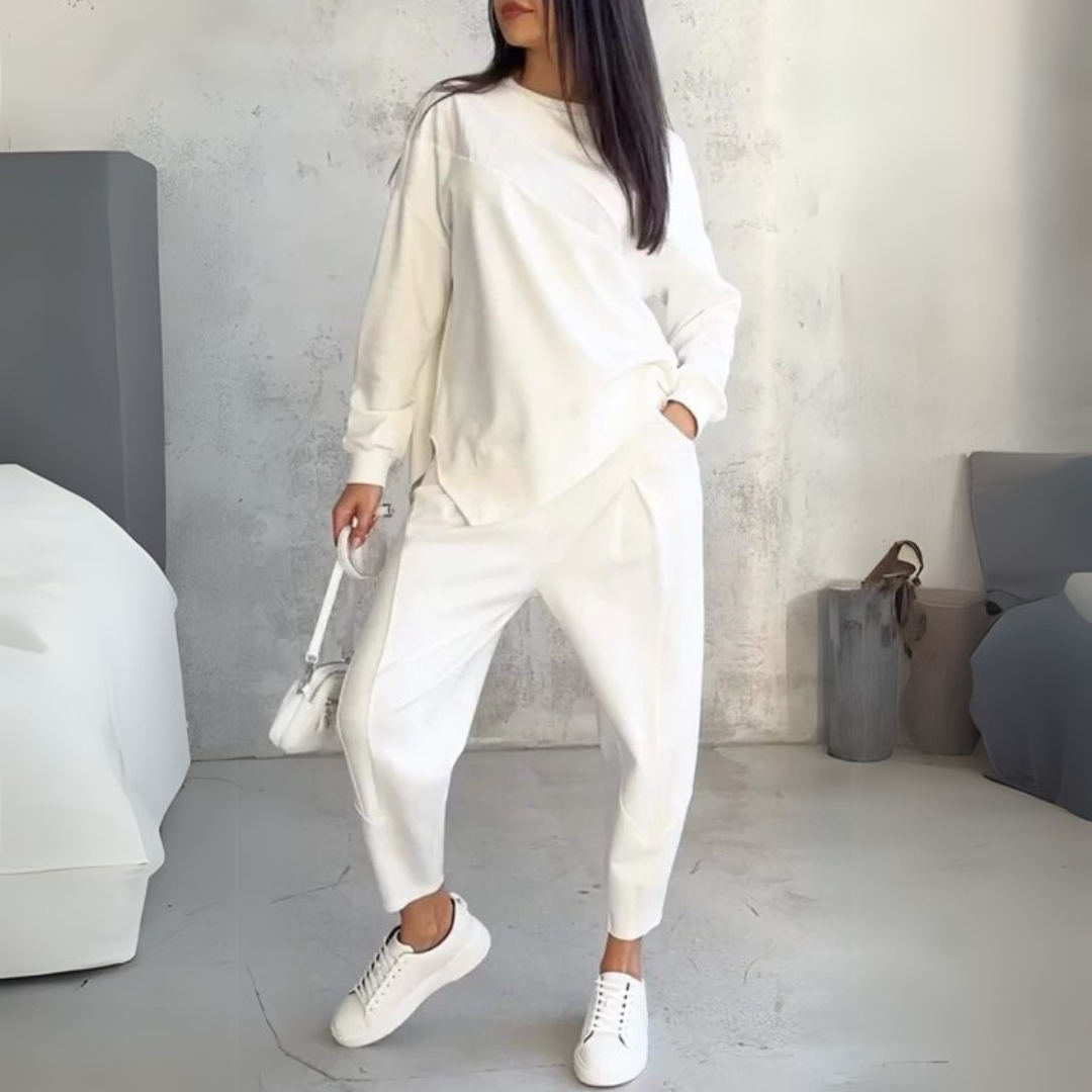 Levoire | Vêtement De Loisirs Confort Et Habileté De Style Blanc